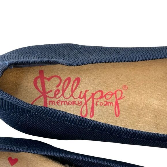 JELLYPOP Apex - Women's Slip-On Dark Blue Flats Size 9.5 - Picture 5 of 17